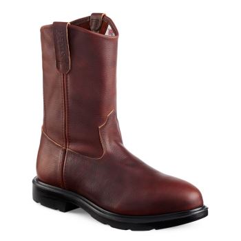 Red Wing SuperSole® 11-inch Safety Toe Pull-On Mens Work Boots Burgundy - Style 4470